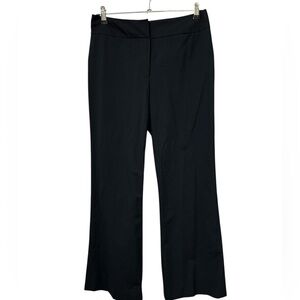 ANTONIO MELANI Black Pinstripe Flared Dress Pants Women’s Size 4